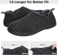 Noah Warm Winter Slippers for Men-Brown-6-7-State of Style