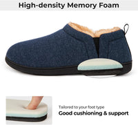 Noah Warm Winter Slippers for Men-Brown-6-7-State of Style