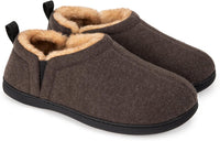 Noah Warm Winter Slippers for Men-Brown-6-7-State of Style