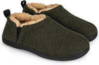 Noah Warm Winter Slippers for Men-Green-6-7-State of Style
