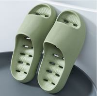 Non-slip & Soft Bathroom Slippers Unisex – Noah-Green-3-3.5-State of Style