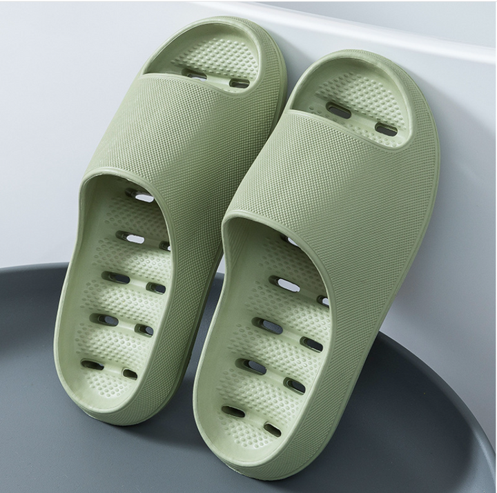 Non-slip & Soft Bathroom Slippers Unisex – Noah-Green-3-3.5-State of Style