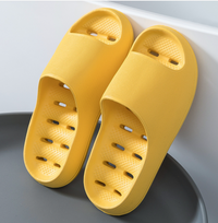 Non-slip & Soft Bathroom Slippers Unisex – Noah-Yellow-3-3.5-State of Style