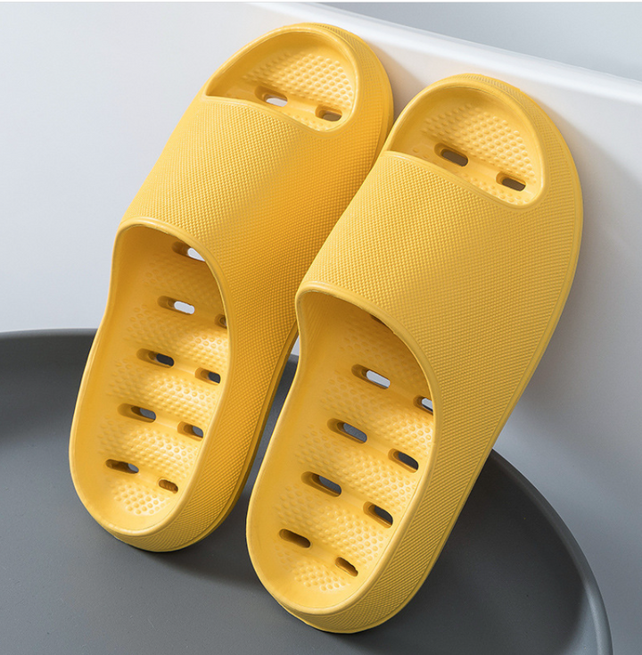 Non-slip & Soft Bathroom Slippers Unisex – Noah-Yellow-3-3.5-State of Style