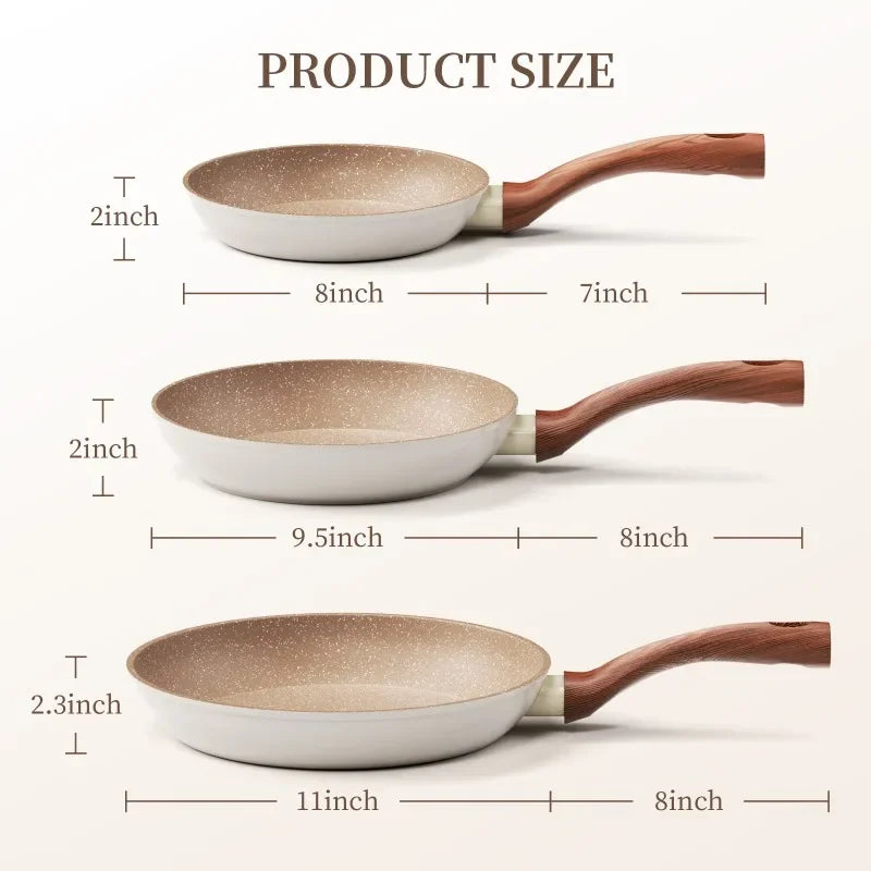 Non-Stick Frying Pan - GranitePro-20 cm-State of Style