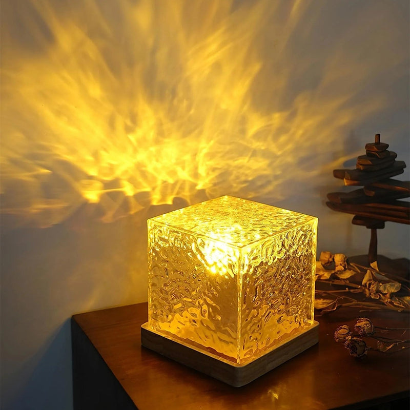 Noorderlicht Prisma Lamp - Borealis Cube-Medium-State of Style