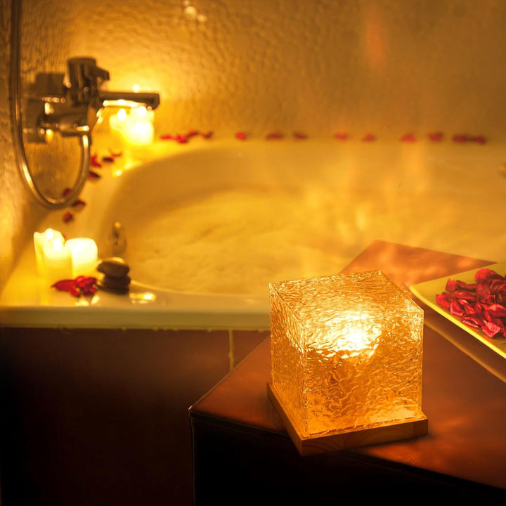 Noorderlicht Prisma Lamp - Borealis Cube-Medium-State of Style