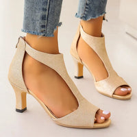 Nora - Orthopedische Elegante Zwarte Sandalen-Gloden-35-State of Style