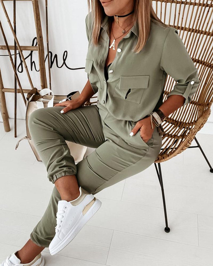 NoraSuit – Stylish & Versatile Women's Jumpsuit-Green-S-State of Style