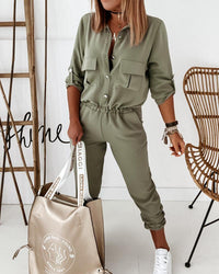 NoraSuit – Stylish & Versatile Women's Jumpsuit-Green-S-State of Style