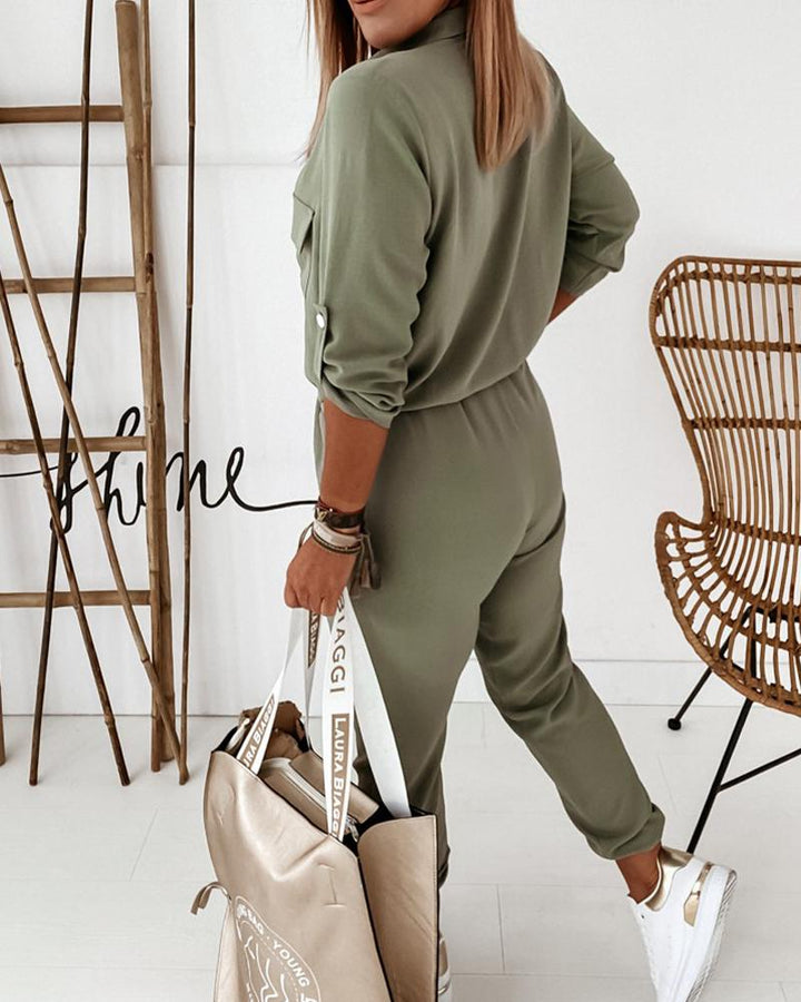 NoraSuit – Stylish & Versatile Women's Jumpsuit-Green-S-State of Style