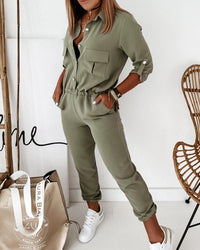 NoraSuit – Stylish & Versatile Women's Jumpsuit-Green-S-State of Style