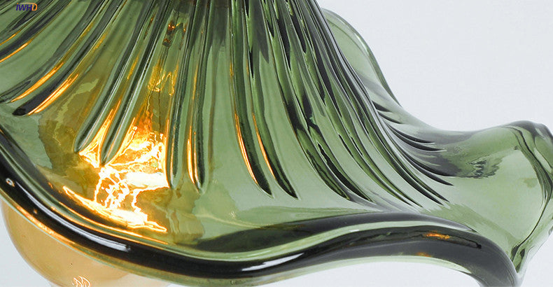 NORDIC DESIGN LED HANGING LAMP | COLOURED GLASS & COPPER LIGHTING FOR BEDROOM, LIVING ROOM & BAR-Glass A-State of Style