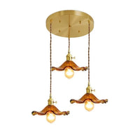 NORDIC DESIGN LED HANGING LAMP | COLOURED GLASS & COPPER LIGHTING FOR BEDROOM, LIVING ROOM & BAR-Glass B-State of Style