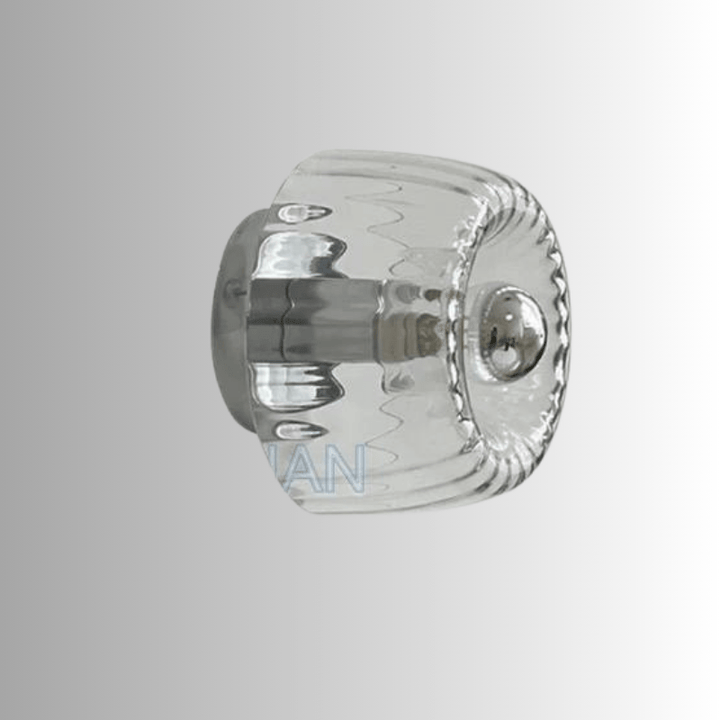 Nordic Glow Wall Lamp – Scandinavian Bauhaus Style-Silver-State of Style