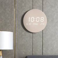 Nordic-Inspired Wall Clock - Svenna-Wood-State of Style