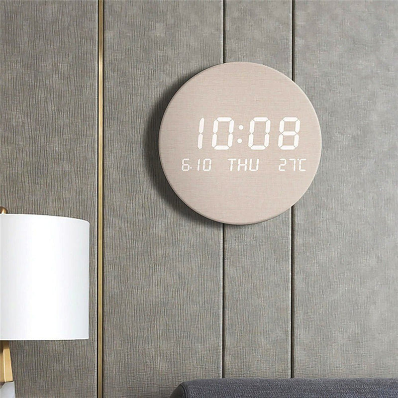 Nordic-Inspired Wall Clock - Svenna-Wood-State of Style