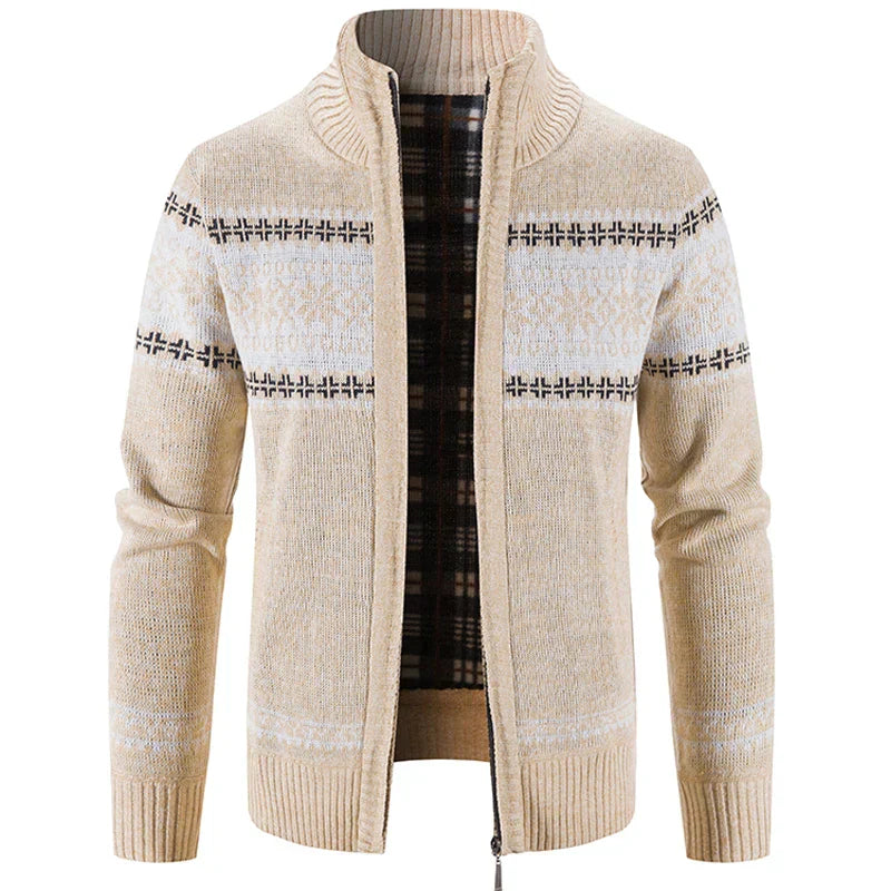 Nordic Men's Vest - NordicEdge-Beige-M-State of Style