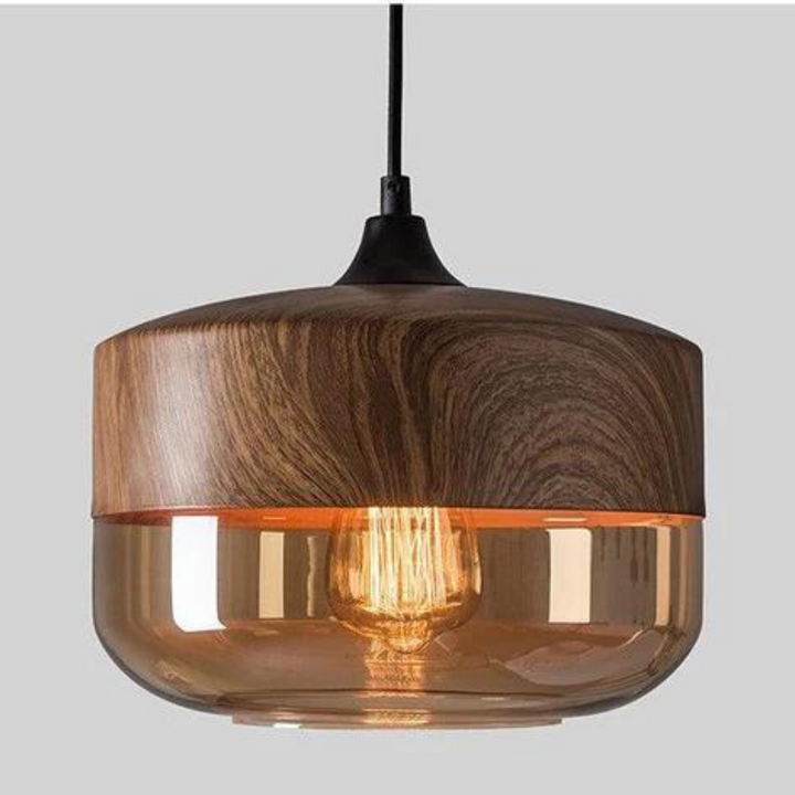 NordLuna Stylish Scandinavian Timber Ceiling Light-Type A-State of Style