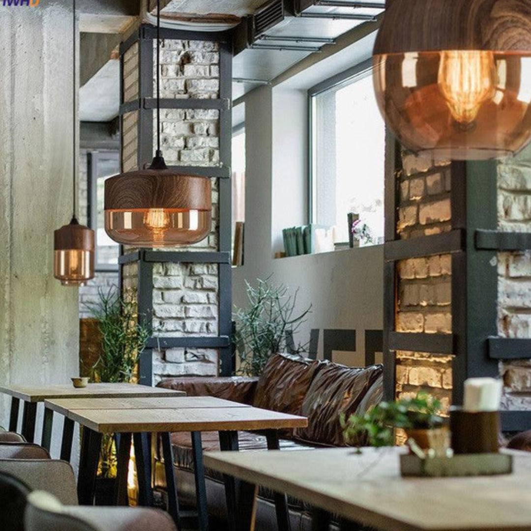 NordLuna Stylish Scandinavian Timber Ceiling Light-Type A-State of Style