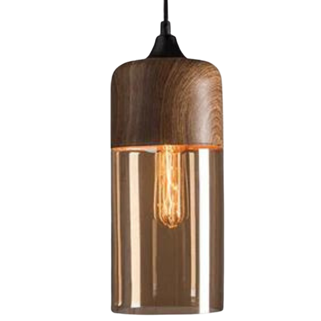NordLuna Stylish Scandinavian Timber Ceiling Light-Type B-State of Style