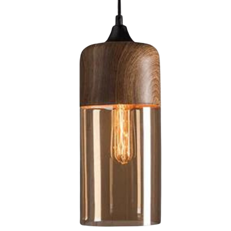 NordLuna Stylish Scandinavian Timber Ceiling Light-Type B-State of Style