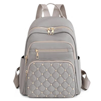 Lightweight Water-Resistant Nylon Backpack for Women – Travel & School