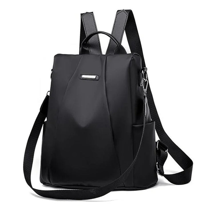 Lightweight Water-Resistant Nylon Backpack for Women – Multi-Way Carry