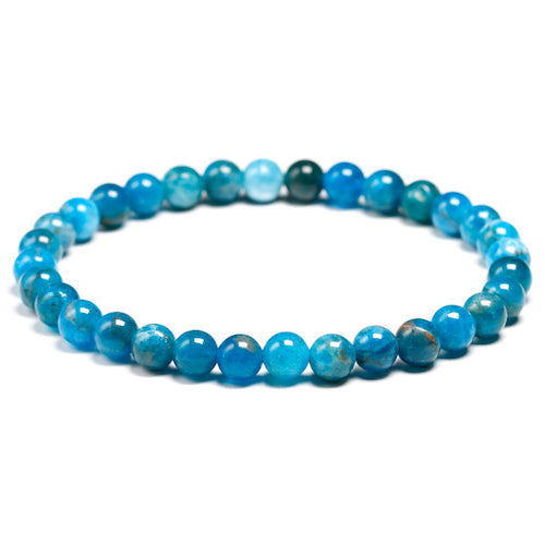 Ocean Crystal | Natural Ocean Blue Apatite Stone-Beads 0.6cm-21cm-State of Style