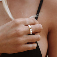 Ocean Pearl Ring for Women - Pearl-State of Style