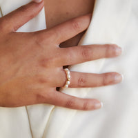 Ocean Pearl Ring for Women - Pearl-State of Style