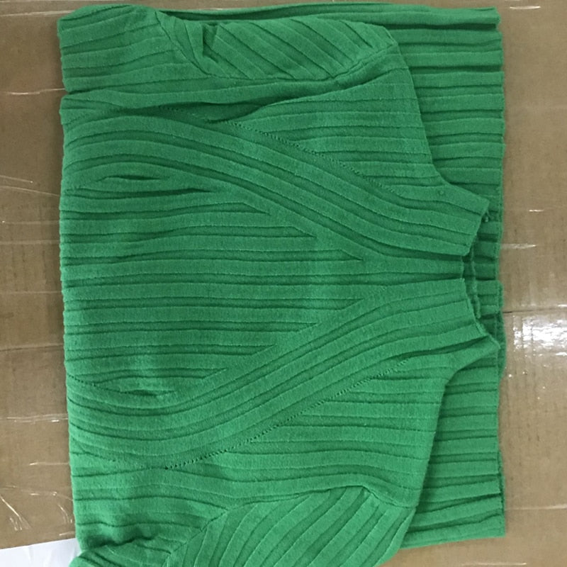 OfficeSweater – Women's Stylish & Comfortable Knitted Sweater-Green-One size fits all-State of Style