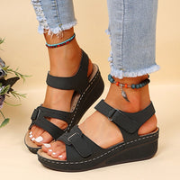 Olga Orthopaedic Sandals | Supportive & Stylish Summer Footwear-Black-4.5-State of Style