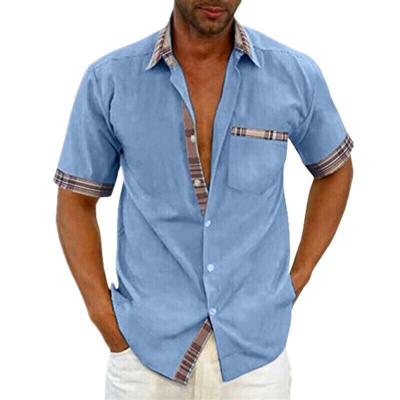 Oliver Shirt | Stylish & Comfortable-Light Blue-S-State of Style