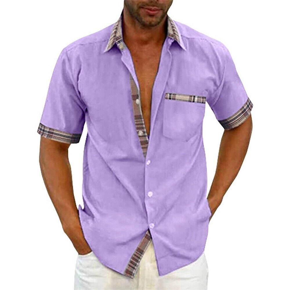 Oliver Shirt | Stylish & Comfortable-Purple-S-State of Style