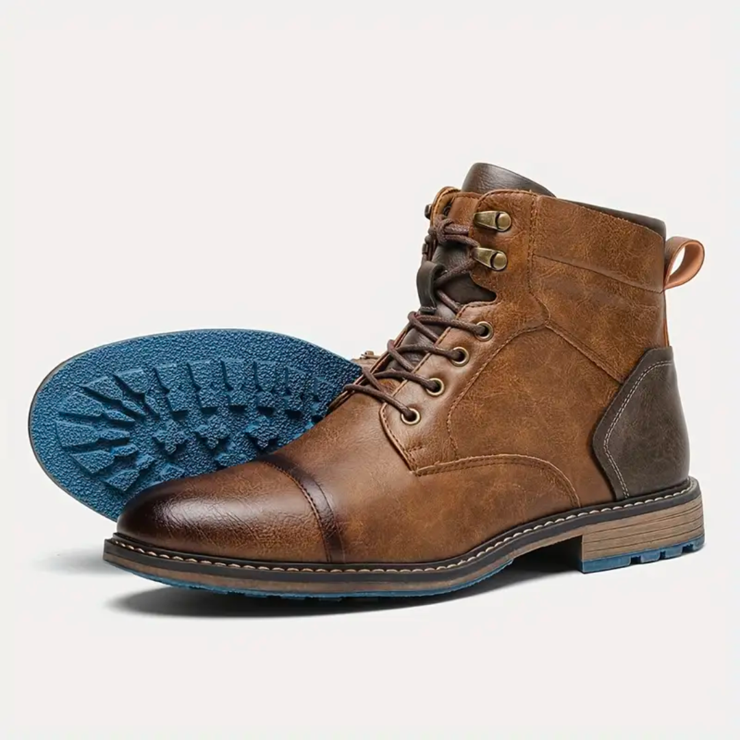 Oliver Vintage Leather Men's Shoes-10-State of Style