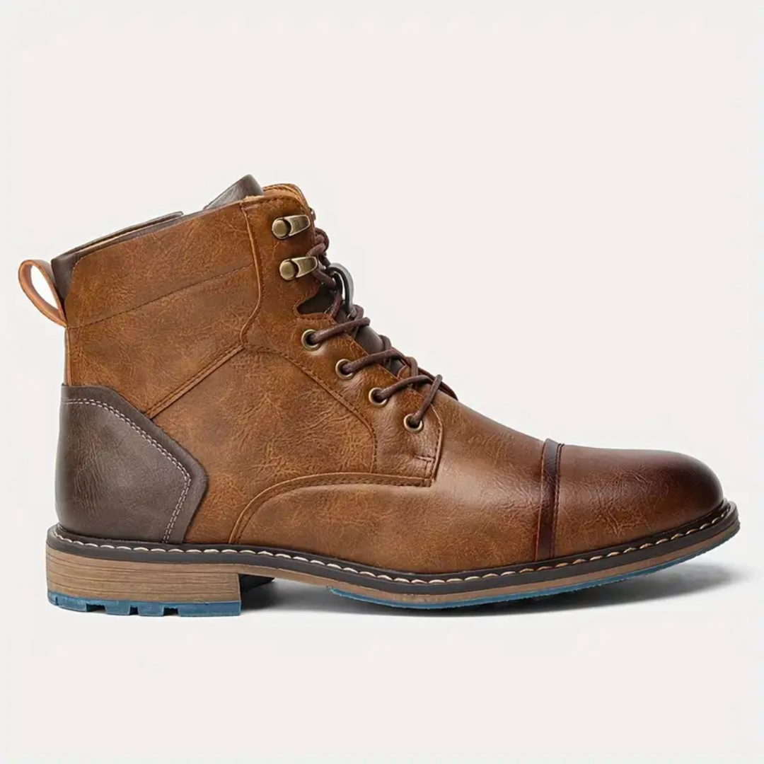 Oliver Vintage Leather Men's Shoes-10-State of Style