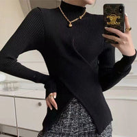Ollies Sweater – Women's Turtleneck Sweater with a Flattering Fit-Black-One Size-State of Style