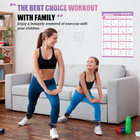 Only Resistance Bands with Sleeves – Set for Hip and Glute Exercises-Purple-State of Style