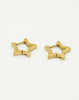 Gold-Plated Star Earrings | Women's Jewellery