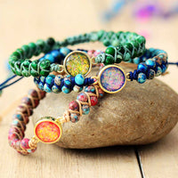 Opal & Jasper Earth Bracelet - Gaia-State of Style