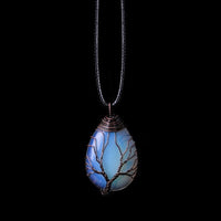 Opalite Drop Necklace - Elisia-State of Style