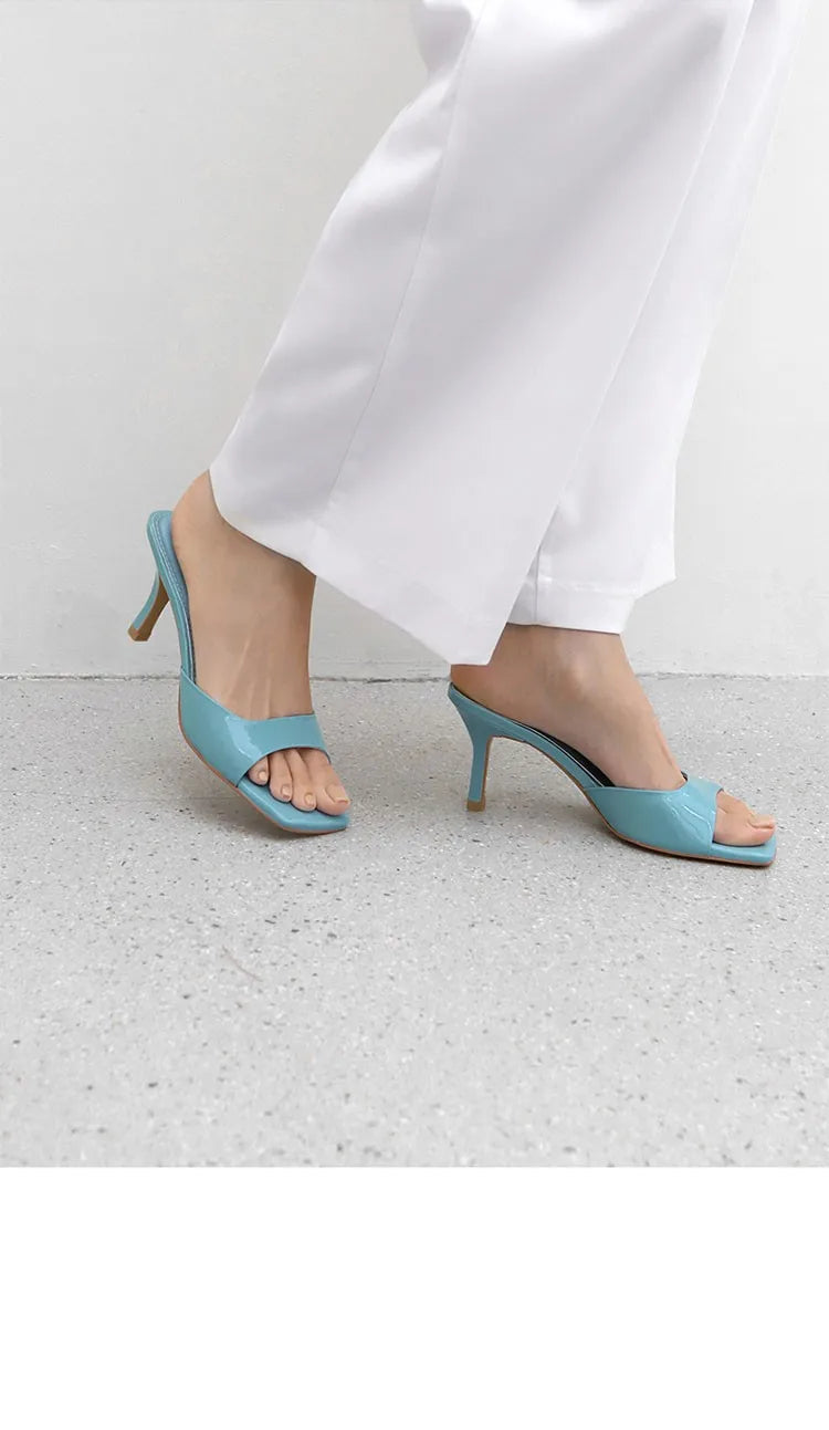 Open back mules for women – Mirella-Camel-3-State of Style