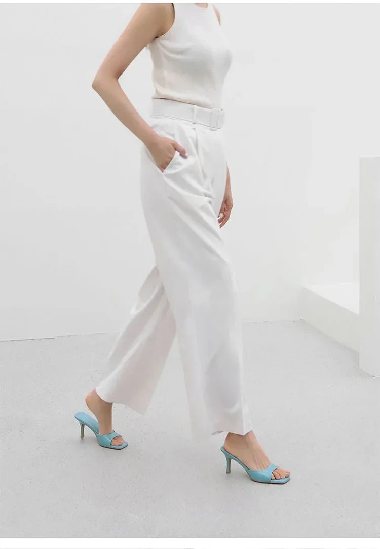 Open back mules for women – Mirella-Camel-3-State of Style
