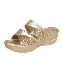 OpenToe – Women's Cosy & Stylish Open-Toe Slippers-Gold-4.5-State of Style