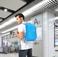 Lightweight Foldable Water-Resistant Backpack – Compact 20L Travel Bag