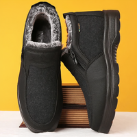 Orion Orthopaedic Men's Winter Shoes-Black-4-State of Style