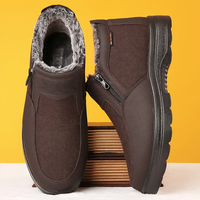 Orion Orthopaedic Men's Winter Shoes-Brown-4-State of Style