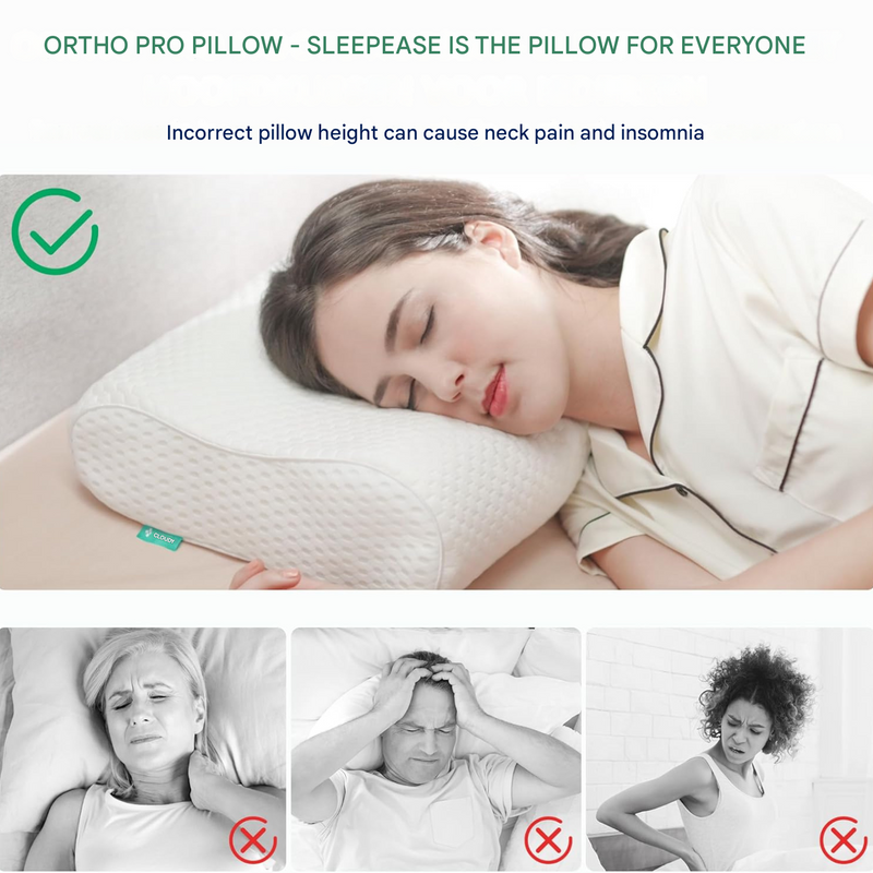 Ortho Pro Pillow - SleepEase-State of Style