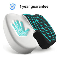 Orthopaedic 4D Seat Cushion - PosturePlus-Black-1 Pillow-State of Style